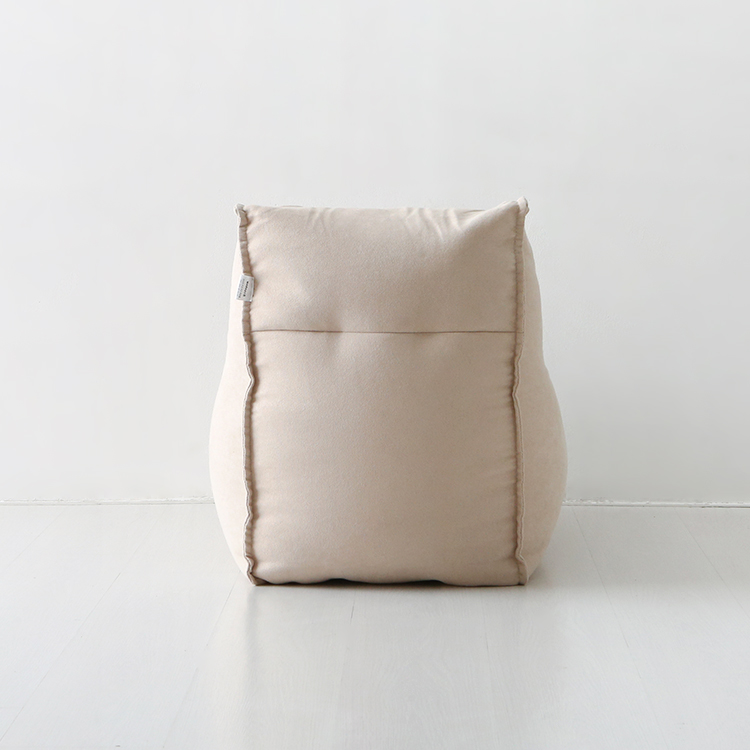 [샘플샵] HYS 1인 빈백소파 012 베이지 (서울/인근경기지역 직배송)