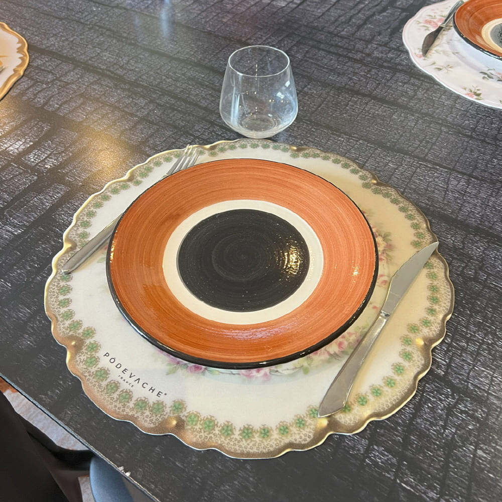 [포드바쉐] 누리 원형 테이블매트 noori Table Mat - 상세 이미지 2