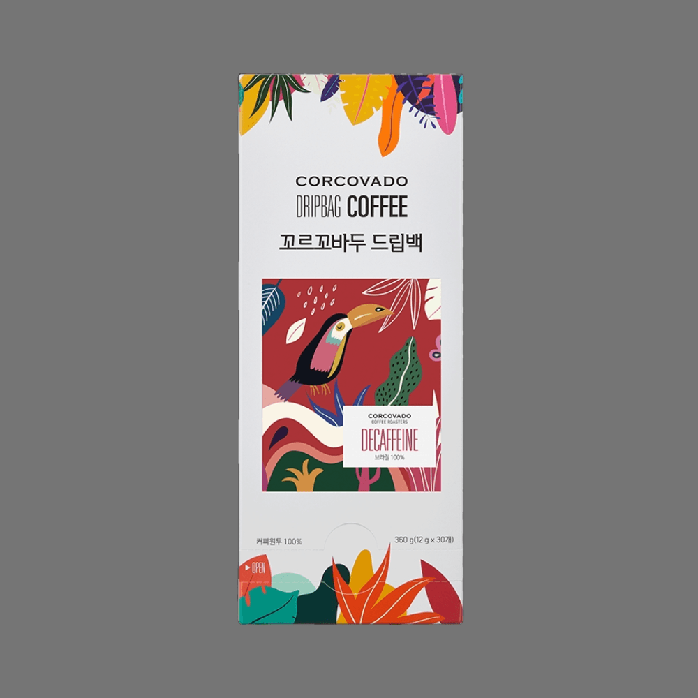 꼬르꼬바두 커피 드립백 디카페인 : 유 나 샵