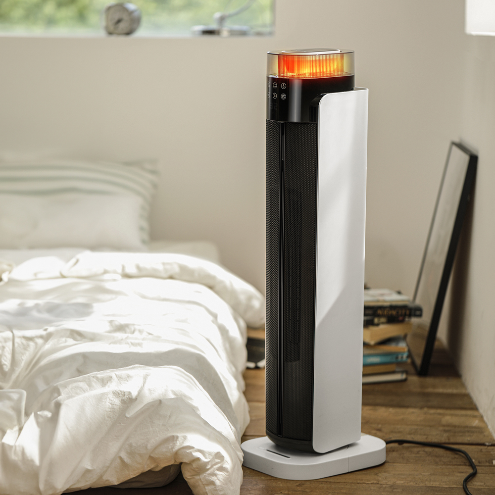 한경희 온풍기 PTC 그래핀 저소음 가정용온풍기 가습겸용 난방기 원룸 욕실 P12000