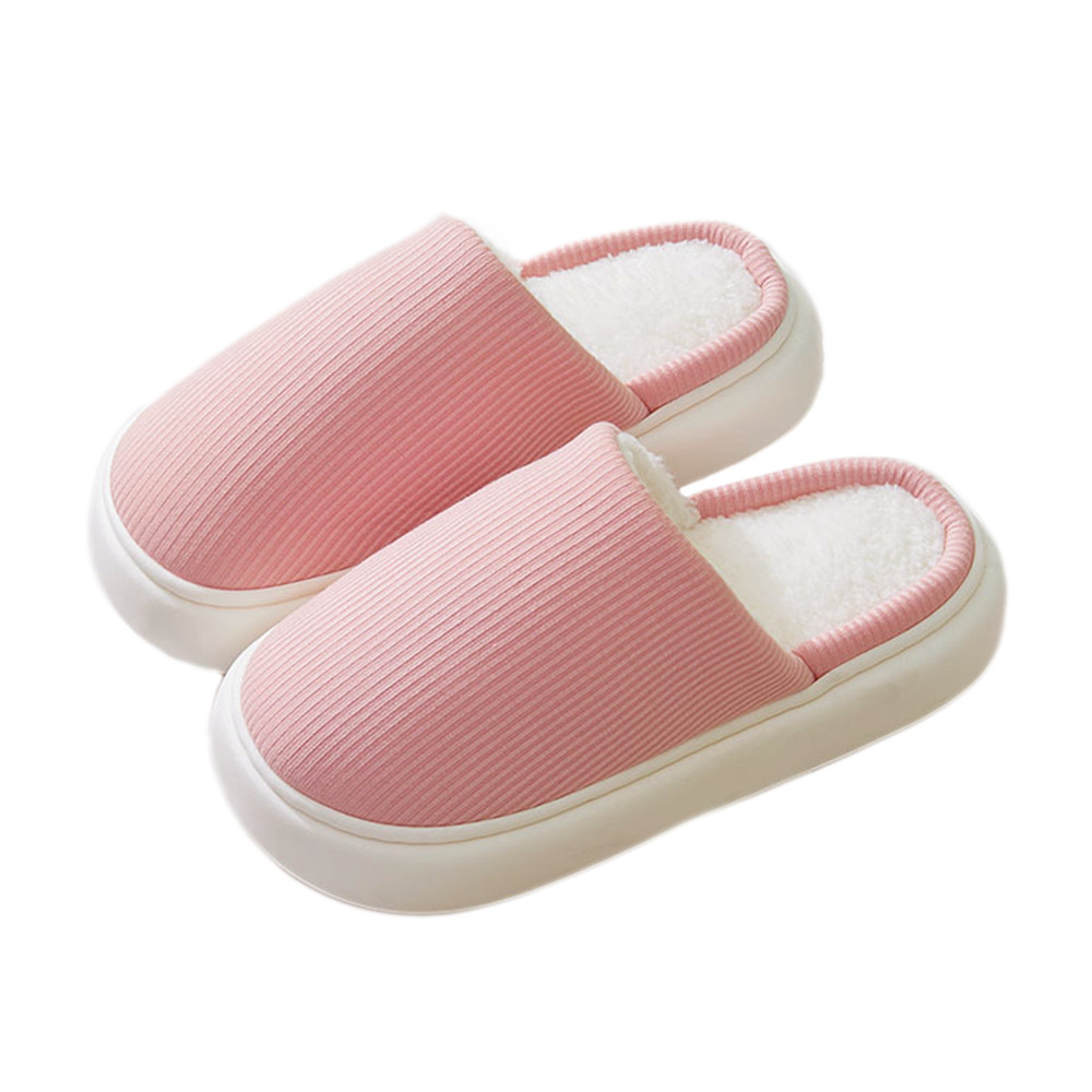 겨울실내화 털실내화 사무실 방한 실내용 슬리퍼 여성 학교 극세사곰돌이