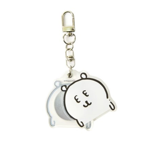 씰룩 담곰이 아크릴 거울 키링 전신 A 농담곰 나가노 캐릭터 굿즈 - 상세 이미지 2