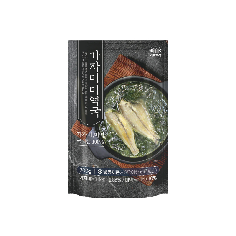 바다를 담은 간편 밀키트 캠핑세트 2인 해물떡볶이 가자미미역국 매콤갑오징어밥바 - 상세 이미지 3
