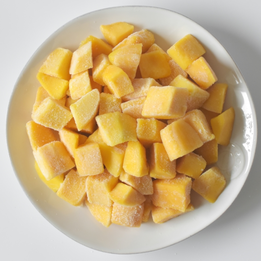 냉동 골드 망고 다이스 1kg 베트남산