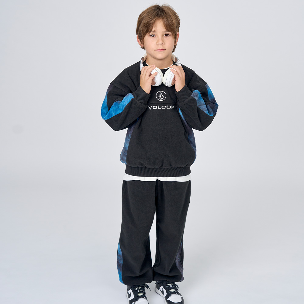 볼컴키즈 밀리터리 플리스 상하복_D4F311 - 상세 이미지 2