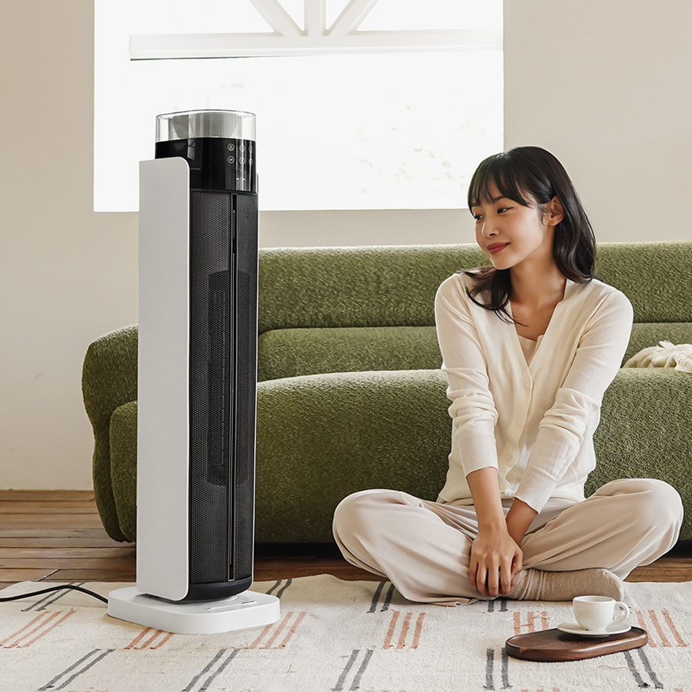 한경희 온풍기 PTC 그래핀 저소음 가정용온풍기 가습겸용 난방기 원룸 욕실 P12000