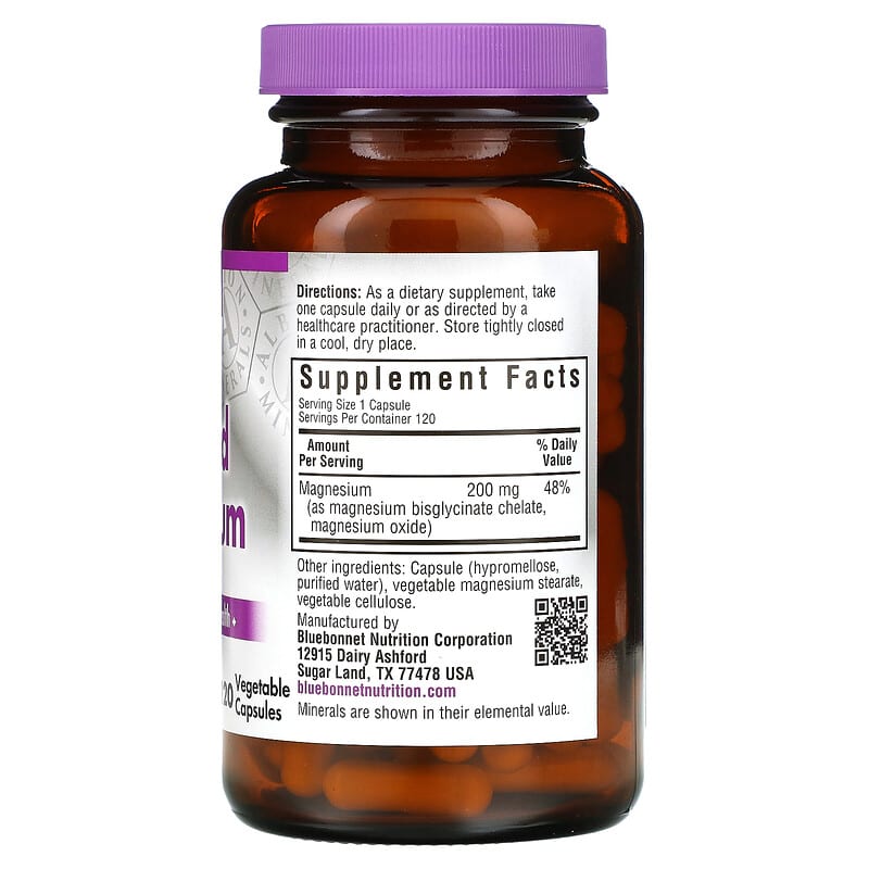 블루보넷 킬레이트 마그네슘 200mg 버퍼 120캡슐, 2개 - 상세 이미지 2