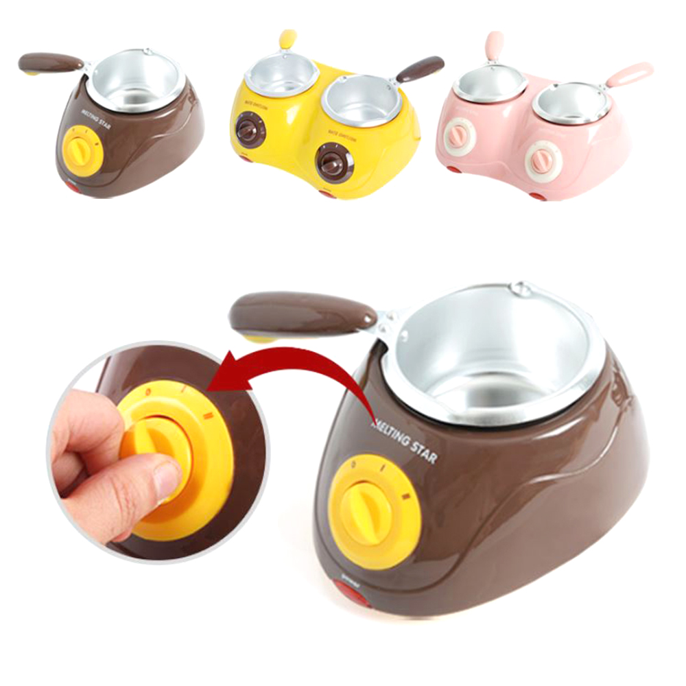 깜찍한 초콜릿 중탕기 과열방지 기념일 이벤트 퐁듀 수제간식 제조기