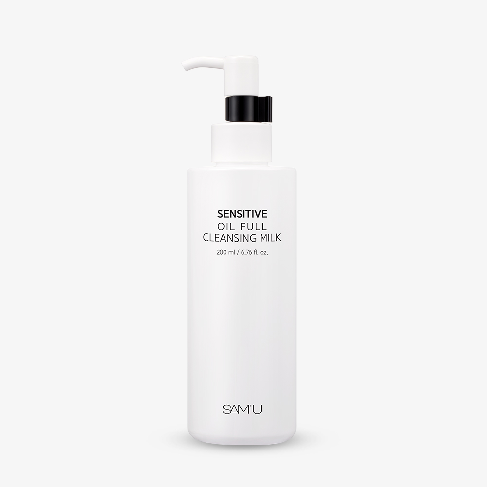 쌔뮤 센서티브 오일 풀 클렌징밀크 200ml - 상품 이미지