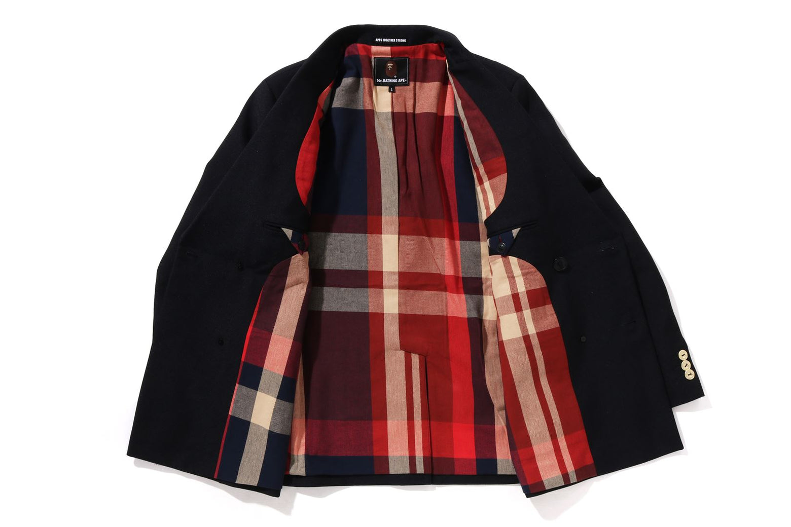 베이프 자켓 DOUBLE BREAST BLAZER 7K80-142-304 - 상세 이미지 3