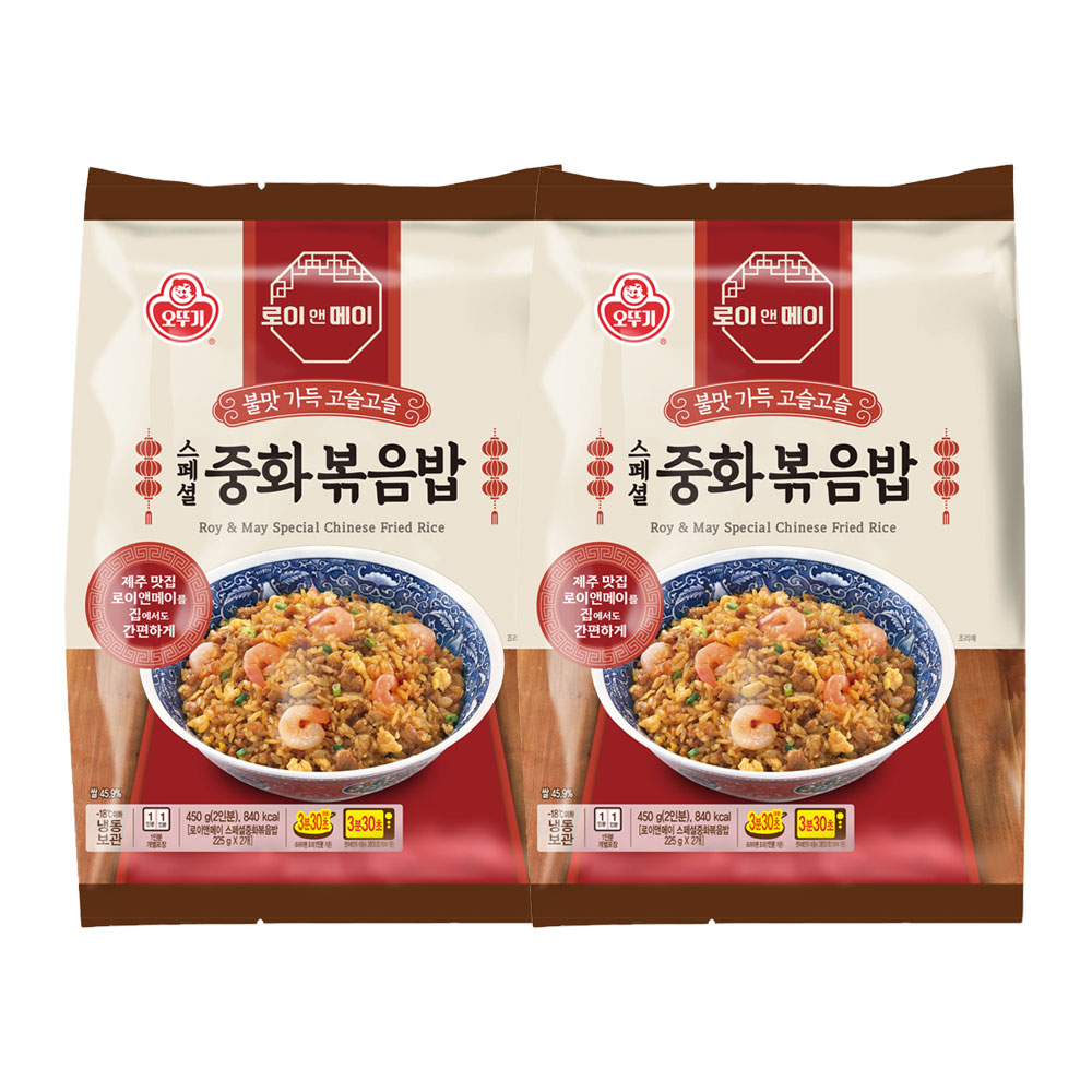 오뚜기 로이앤메이 스페셜중화볶음밥 450g, 2개 - 상품 이미지