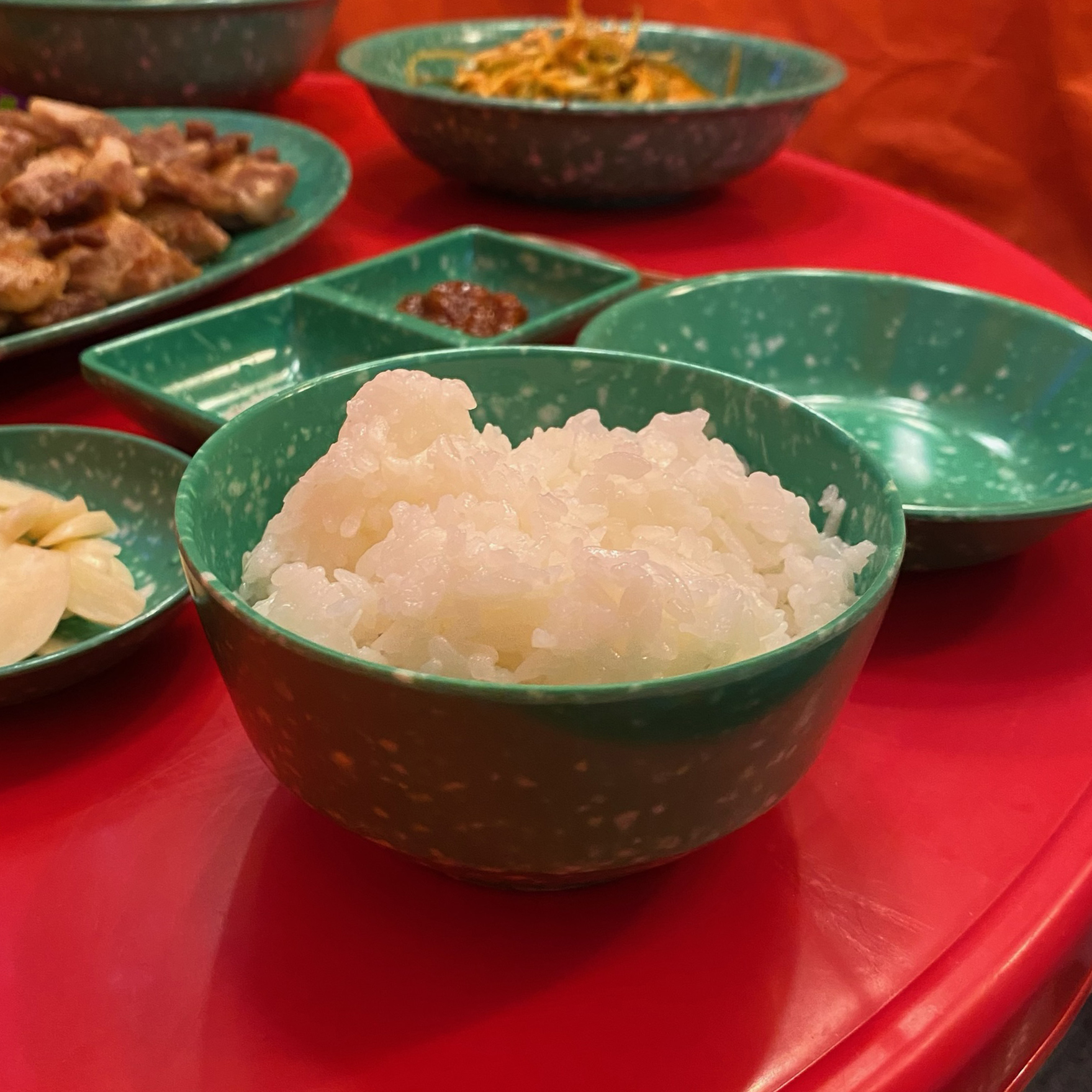 멜라민 옛날 레트로 분식집 분식 국물 떡볶이 그릇 접시 이미지 7