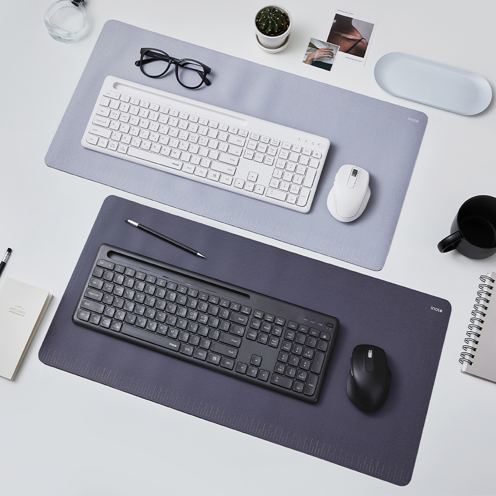 아이노트 KM780RB 무선 블루투스 키보드 마우스 장패드 올인원 풀세트