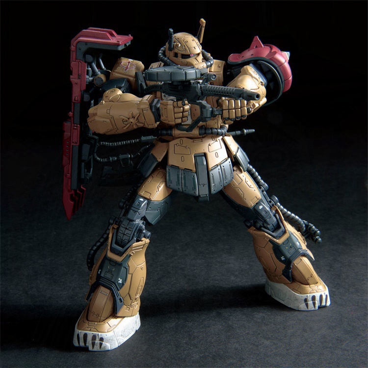 반다이 Ms-06F Zaku2 F 타입 솔라리 액션 피규어 - 상세 이미지 4
