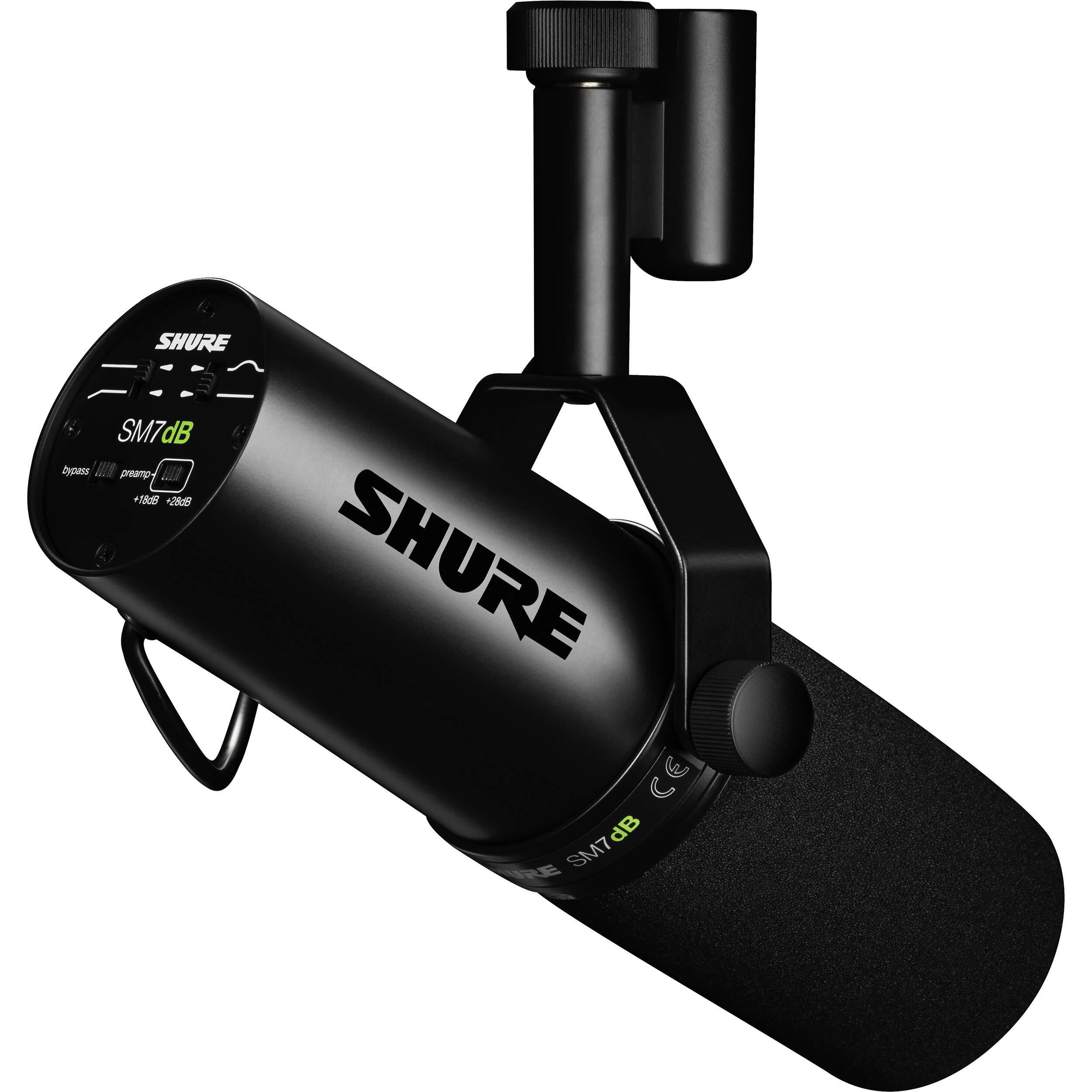 SHURE SM7DB 슈어 녹음용 마이크 라디오 방송용 다이나믹 콘덴서 프리앰프 내장 - 상세 이미지 3