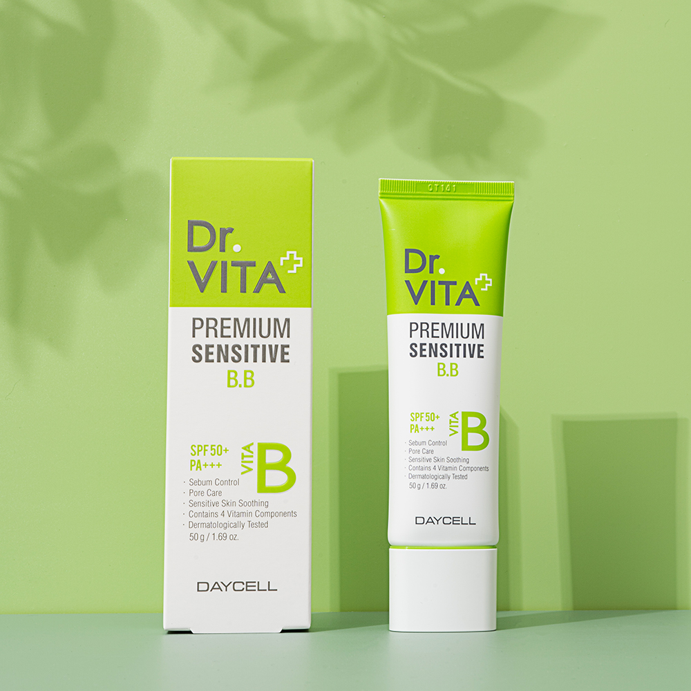 [비비크림] 닥터비타 프리미엄 비타민B 센서티브 비비 50g (SPF50+ PA+++) - 상세 이미지 3
