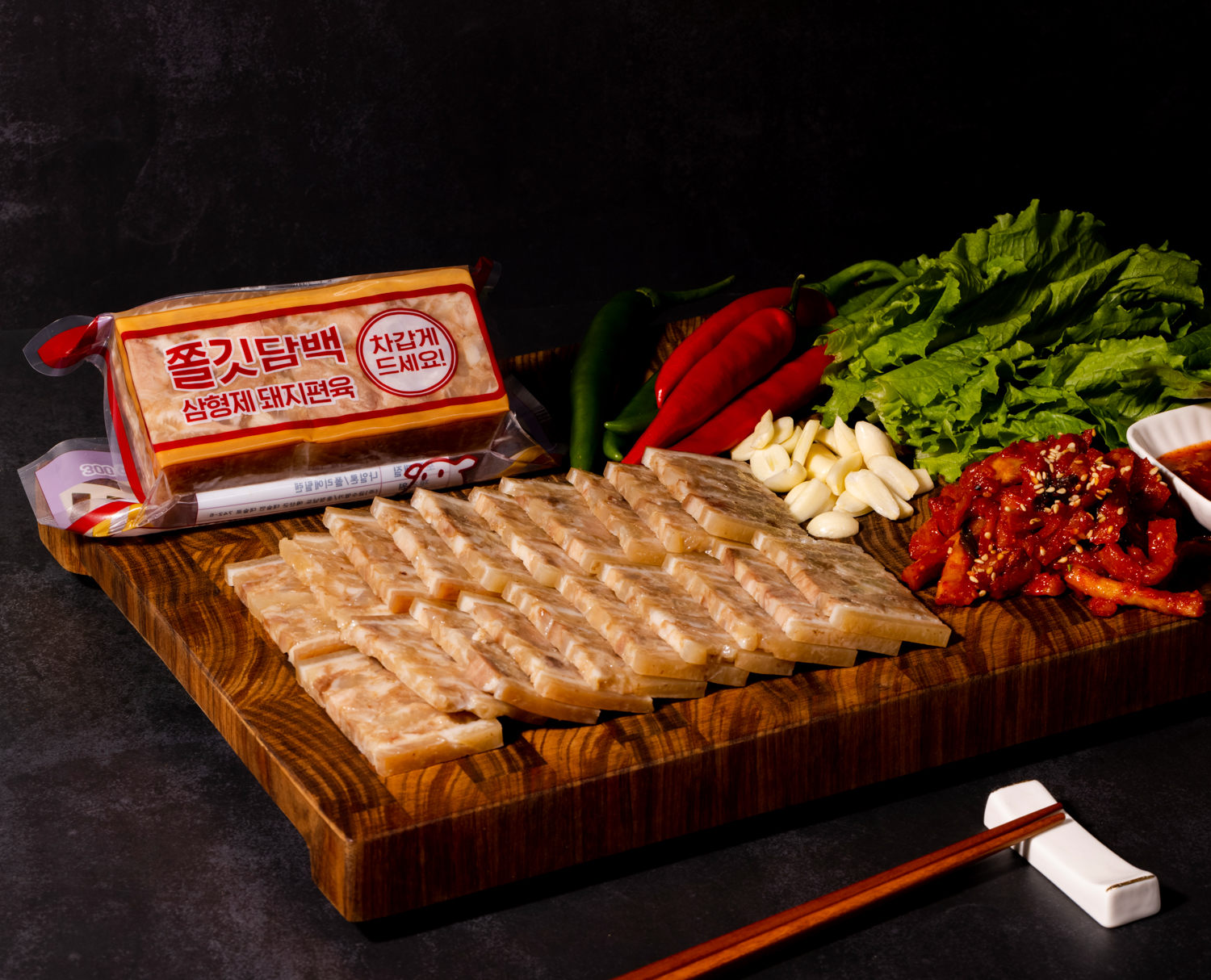 삼형제고기 편육 돼지 머리고기 머릿고기 1팩 300g