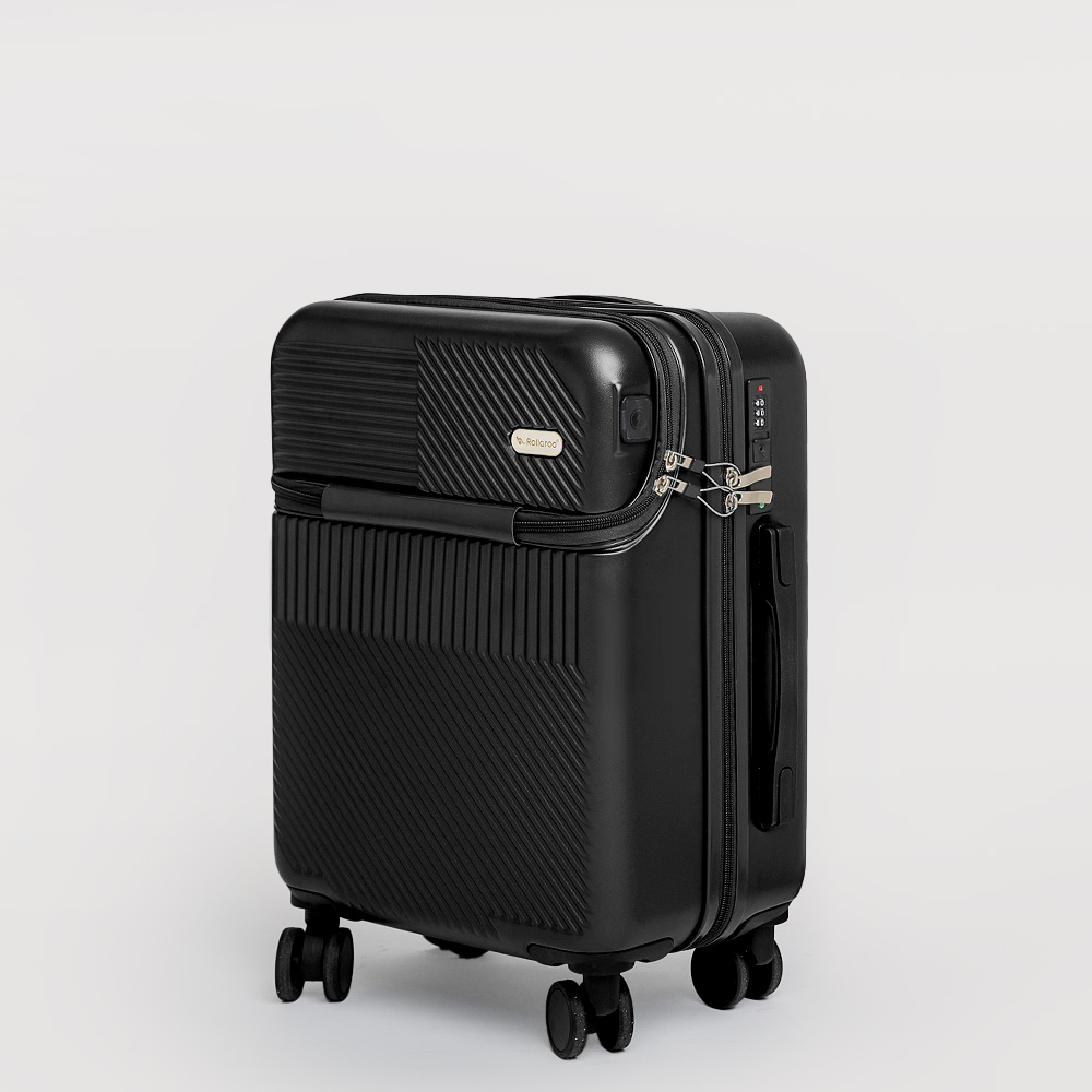 롤라루 51cm(20인치) 기내용 캐리어 확장형 여행가방 오프너