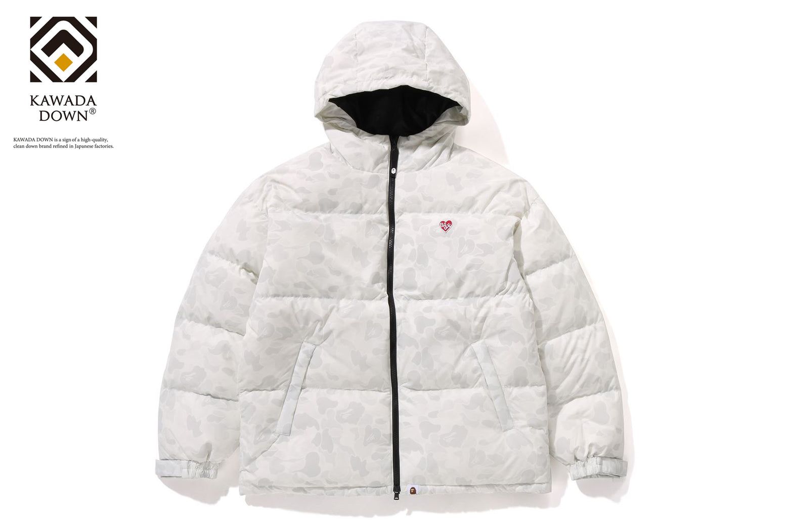베이프 우먼즈 패딩 SOLID CAMO DOWN JACKET 1K80-244-006 - 상세 이미지 2
