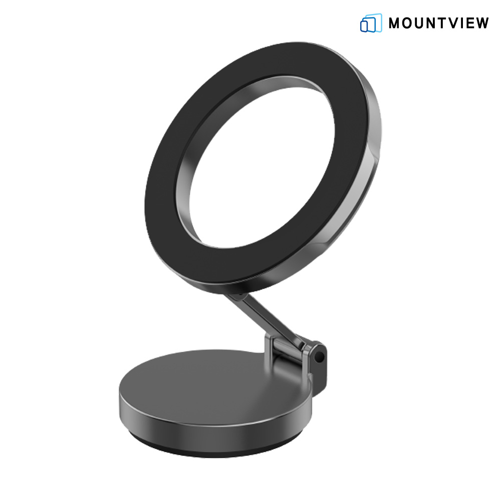 마운트뷰 탁상용 맥세이프 거치대 홀더 책상 핸드폰거치대 스탠드 자석 받침대