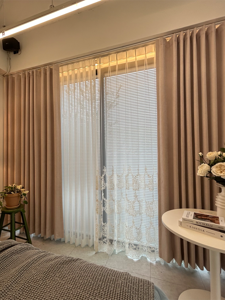 코지앳홈샵 맞춤제작 고급 100% 암막커튼 [SANTAFE] 거실·안방 필수템 12종 컬러