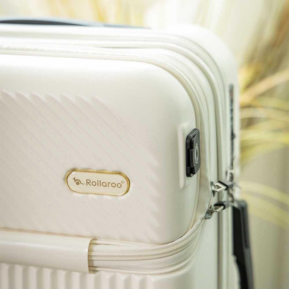 롤라루 51cm(20인치) 기내용 캐리어 확장형 여행가방 오프너