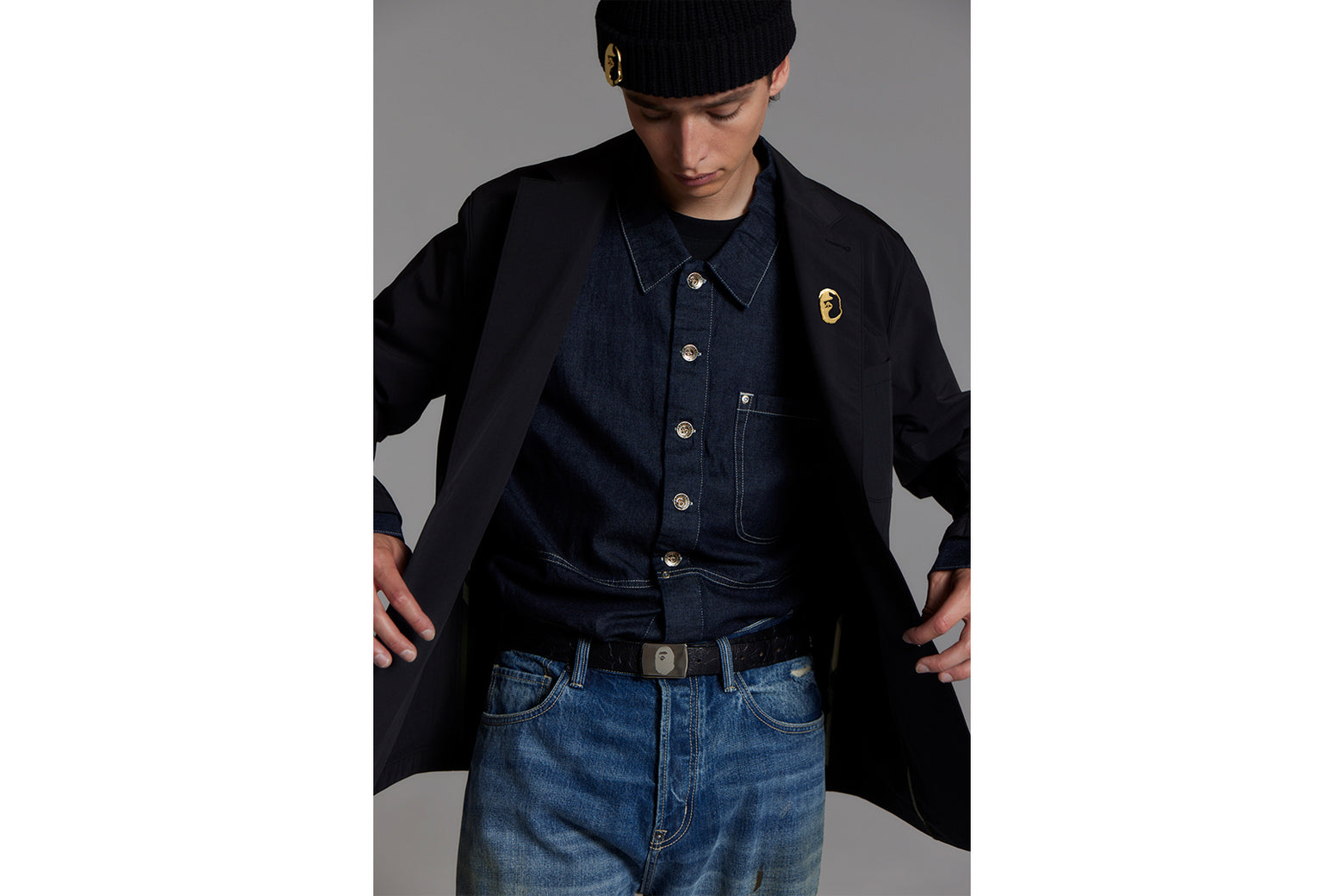 베이프 자켓 CASUAL BLAZER 7K80-140-311 - 상세 이미지 5