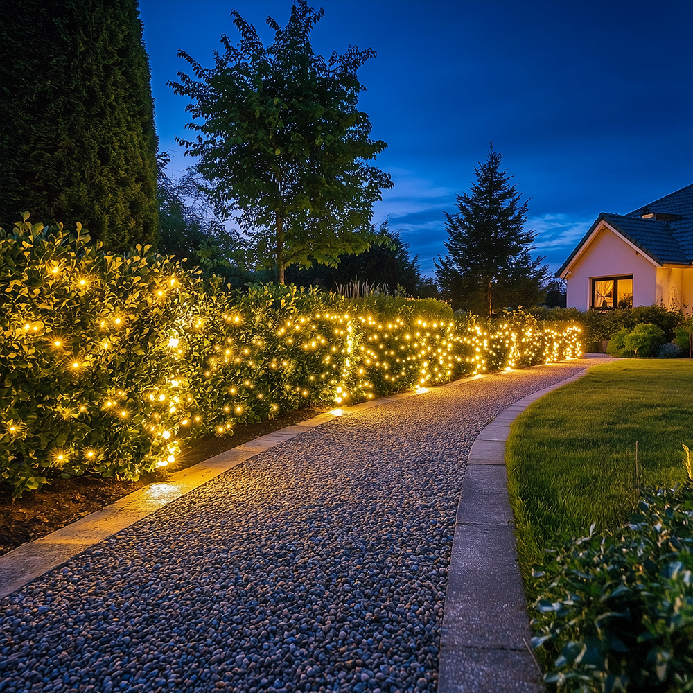 크리스마스 트리 전구 LED 줄 조명 앵두 LED 와이어 전구 파티 캠핑 엘핀 컬러 5m