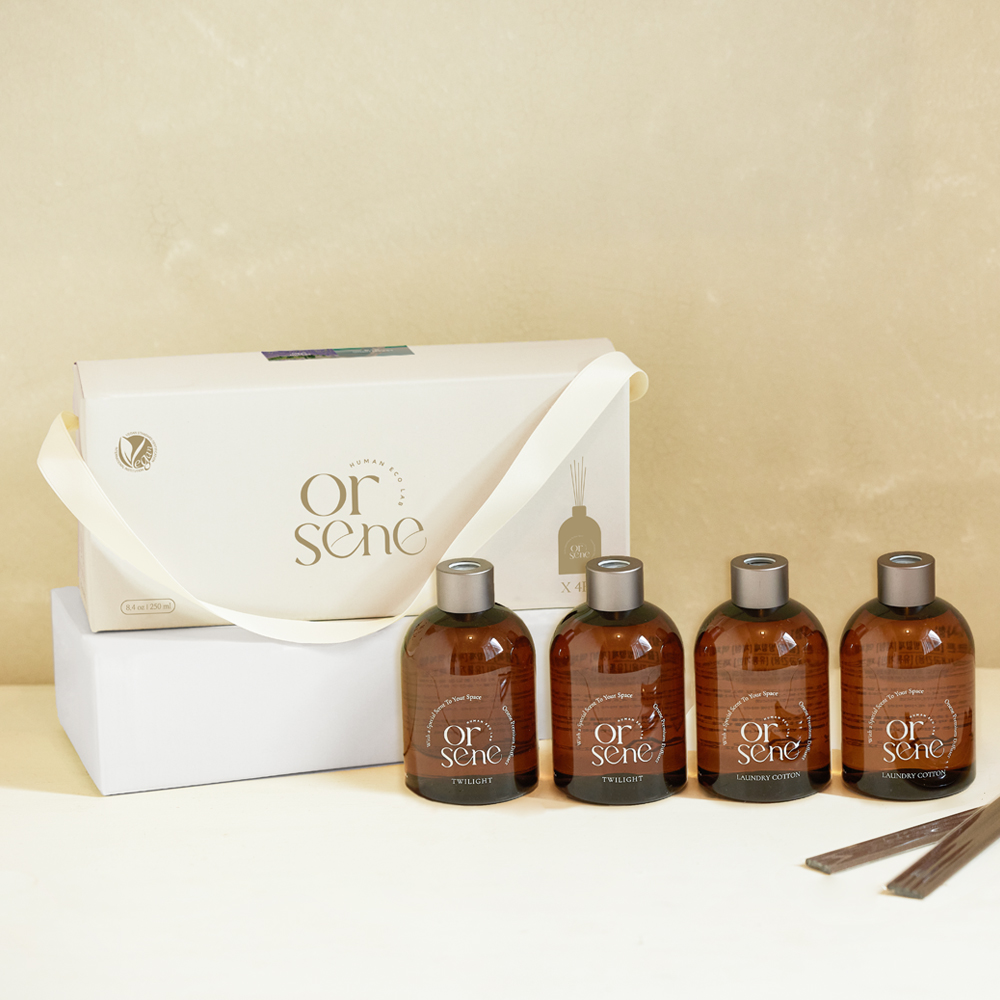 올센느 비건 디퓨저 2+2 개 선물세트 개업선물 실내방향제 집들이선물