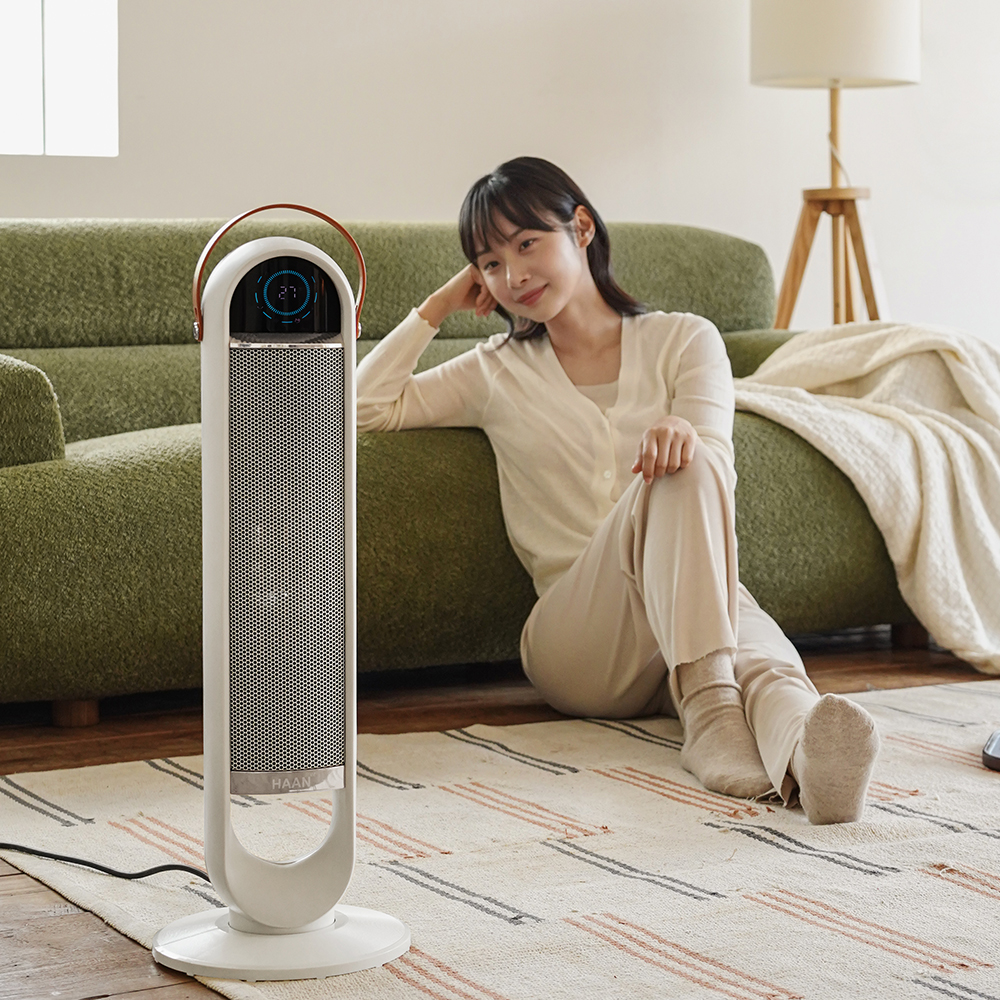 한경희 온풍기 그래핀 타워형 가정용 욕실 전기 미니온풍기 난방기 사무실