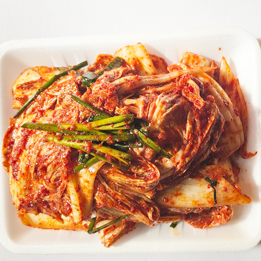 [수원시 배달] 신선하고 시원한 맛 배추겉절이 1kg 내외 [정자 장수식품] : 동네시장 장보기