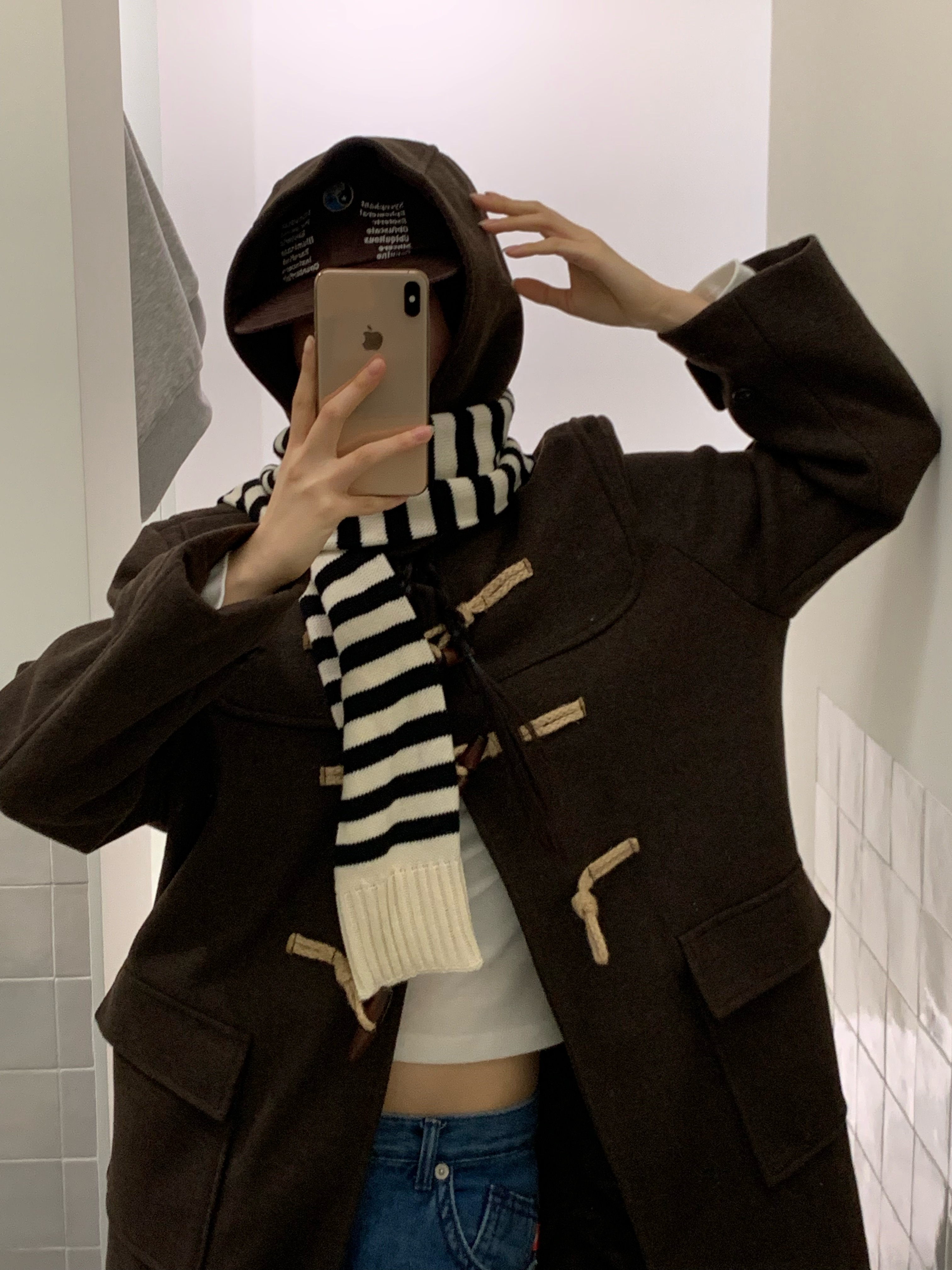 마롱 더플코트 떡볶이코트 (2color) 상세 이미지 1