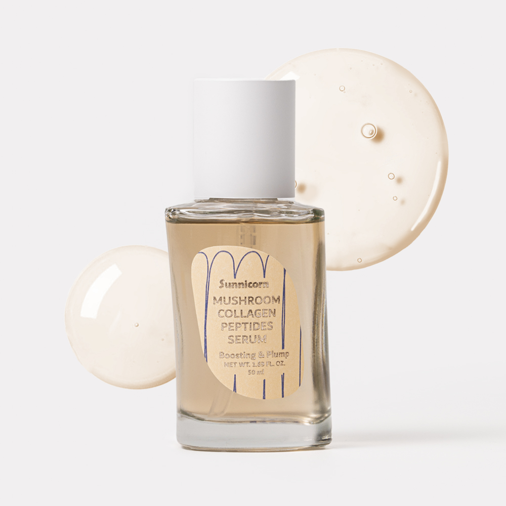 써니콘 머쉬룸 콜라겐 펩타이드 세럼 탄력 미백 에센스 50ml - 상품 이미지