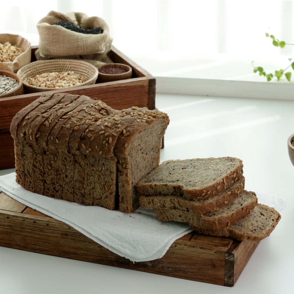 통곡물빵 곡물빵 100% 통밀식빵 뺑드상떼 900g 귀리빵 밀가루없는 비건 샌드위치