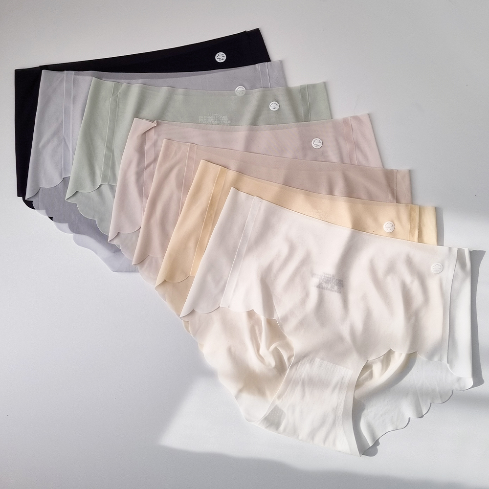 핑크앤다이아 초경량 실크팬티 아이스 여성 심리스 노라인팬티 여름속옷 - 상세 이미지 3