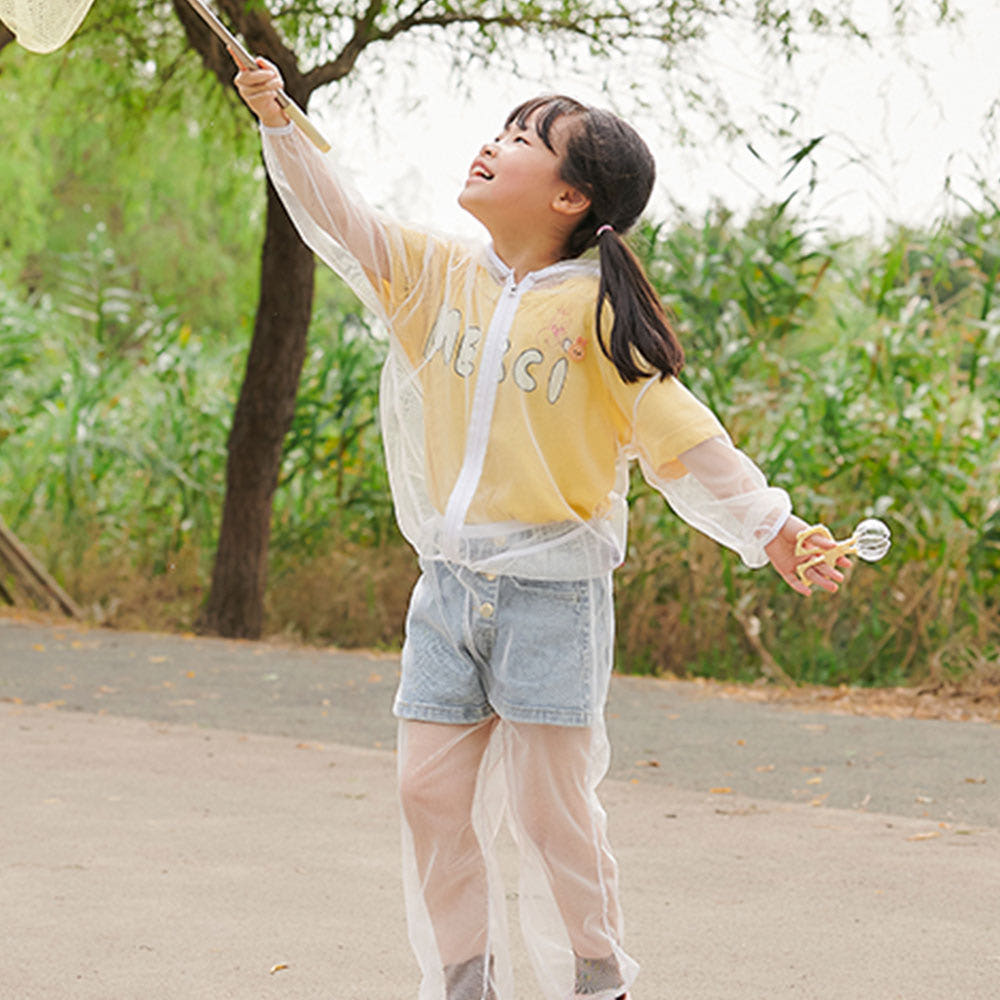 아띠래빗 아띠래빗 유아 모기장옷 상하의 세트 S