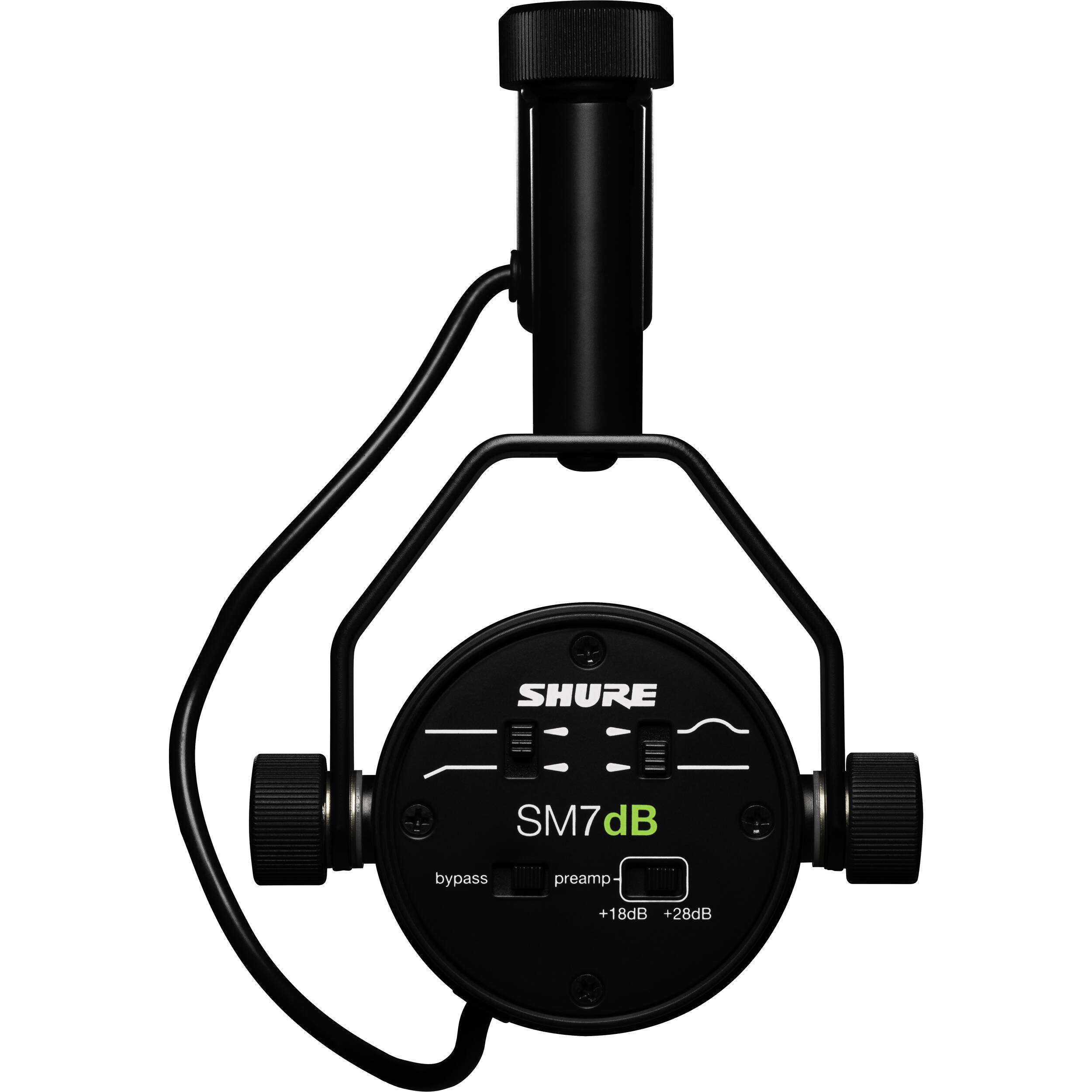 SHURE SM7DB 슈어 녹음용 마이크 라디오 방송용 다이나믹 콘덴서 프리앰프 내장 - 상세 이미지 4