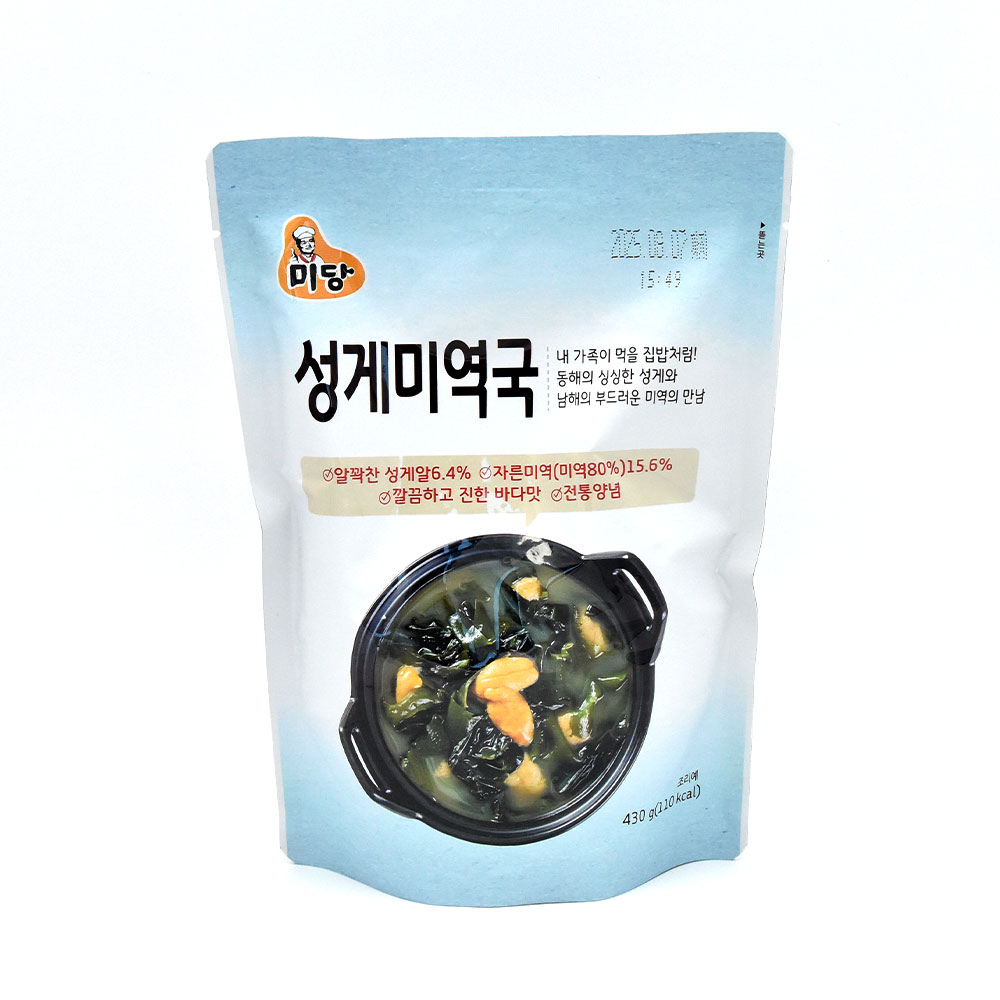 미당 성게 미역국 430g 국산재료 실온 3개 - 상세 이미지 4