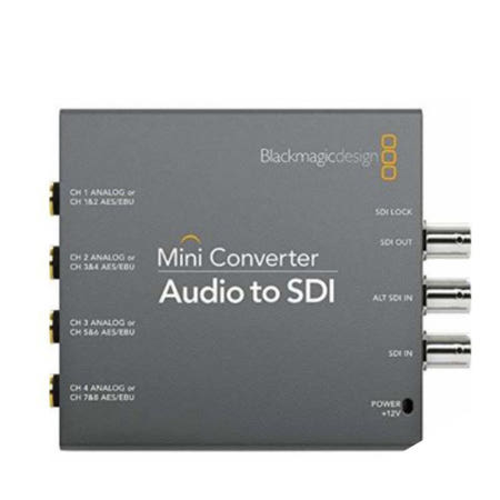 [블랙매직디자인]Blackmagic 블랙매직 Mini Converter - Audio to SDI 2 컨버터