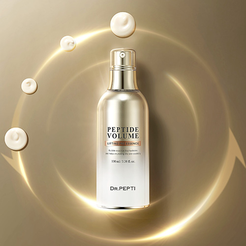 닥터펩티 펩타이드 볼륨 리프팅 프로 에센스 100ml x3개+파우치20매 버블 제형 거품에센스 이미지 3