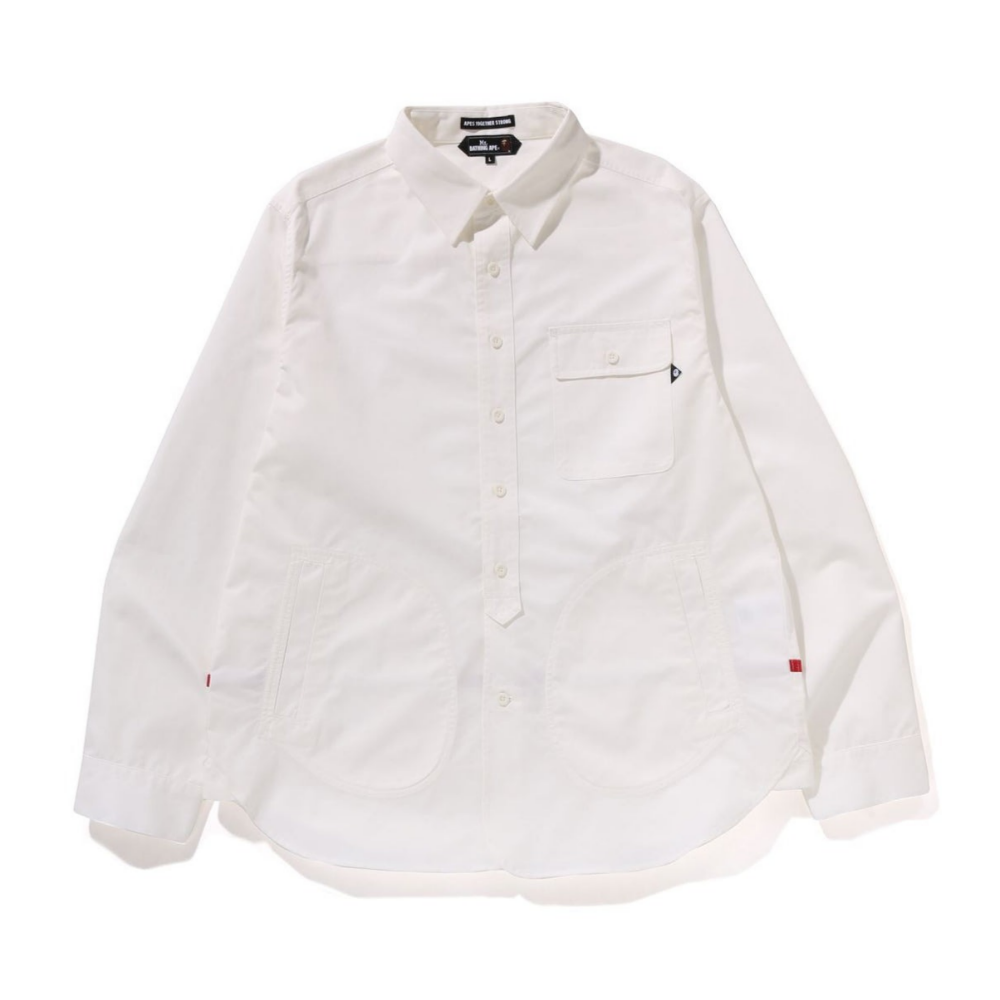 베이프 셔츠 LS SHIRT 7K80-131-302 - 메인 이미지