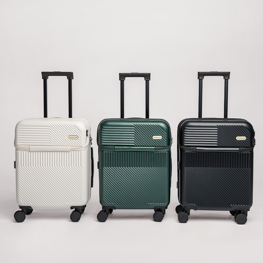 롤라루 51cm(20인치) 기내용 캐리어 확장형 여행가방 오프너
