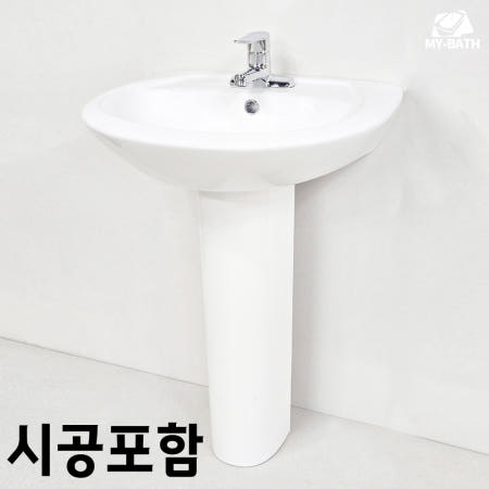[화신세라믹]시공포함 (크린스 302 3홀 긴다리 세면대) 광명시 천산동 광명동 하안동 옥길동 노온사동 소하동 가학동 일직동 설치 파손 교체 전문 업체