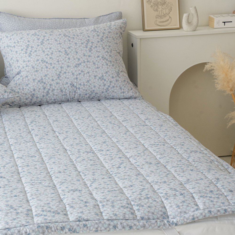 송화침장 먼지없는 알러지케어 S / SS 논슬립 고정밴드 침대패드