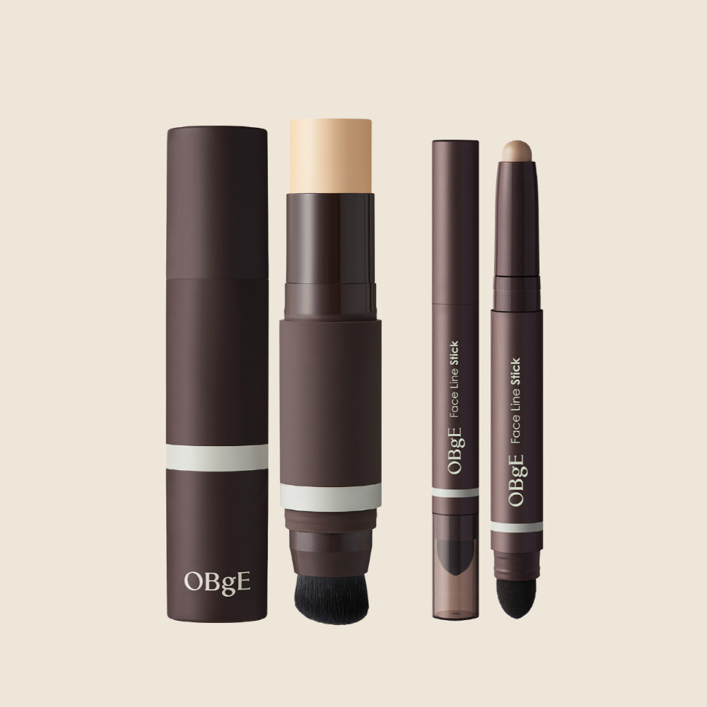 오브제 내추럴 커버 파운데이션+페이스 라인 쉐딩 스틱 2종 세트 SPF5... 솔직 후기 | 피부 타입별 분석 - 대표 이미지
