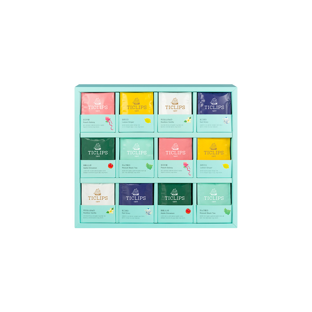 쌍계명차 티클립스 그란데 블렌딩세트(6종,총 60입) 60개입, 1개 이미지 3