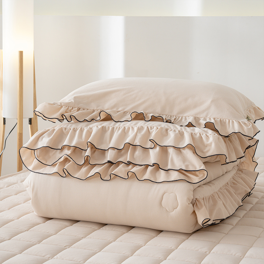 캐롤리 밍크극세사 호텔베딩세트SS