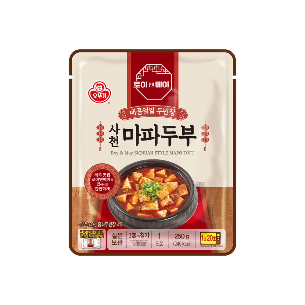 오뚜기 로이앤메이 사천마파두부 250g - 상품 이미지