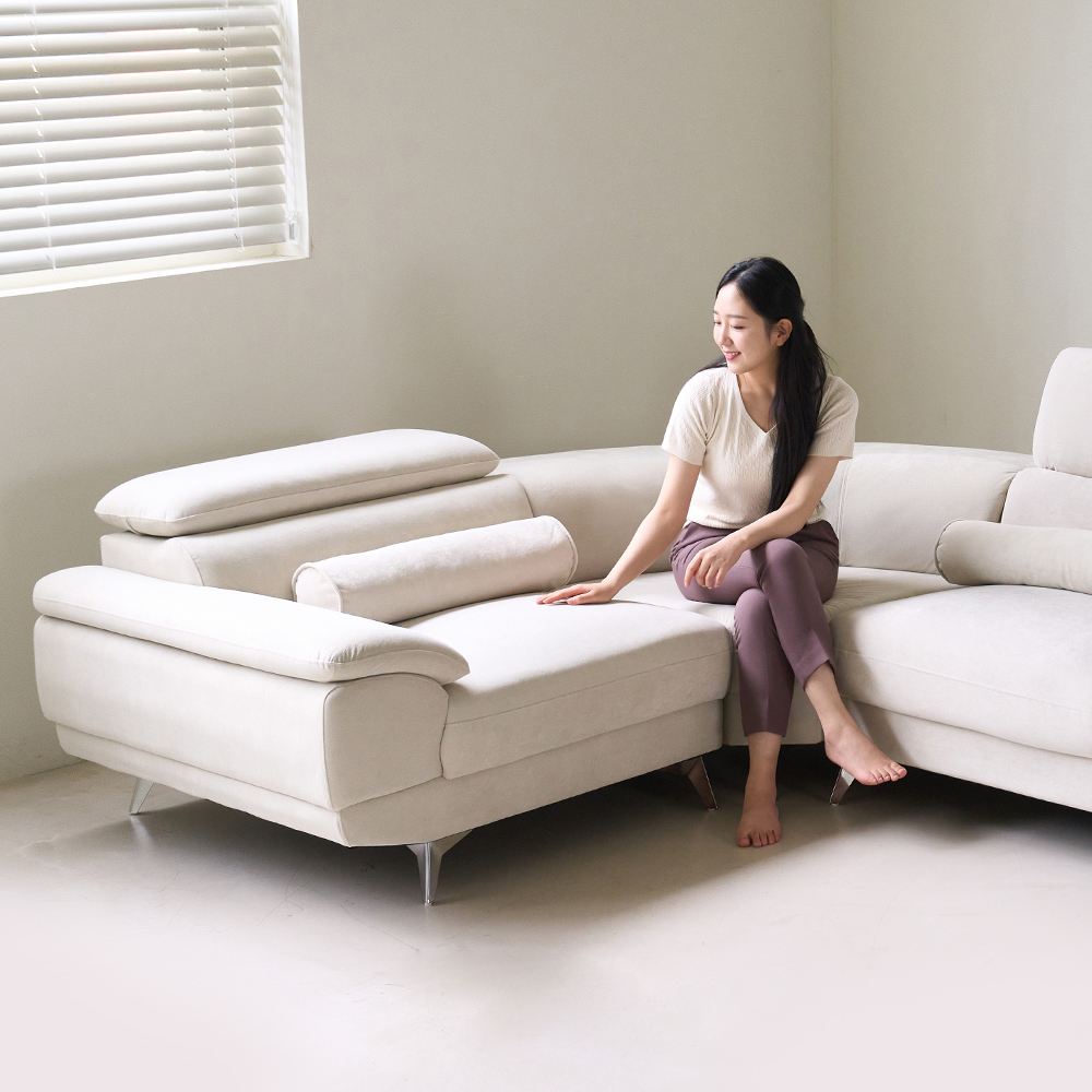 몬스터 플러스 아쿠아텍스 이지클린 기능성 패브릭 소파 코너형 소파 +쿠션Event