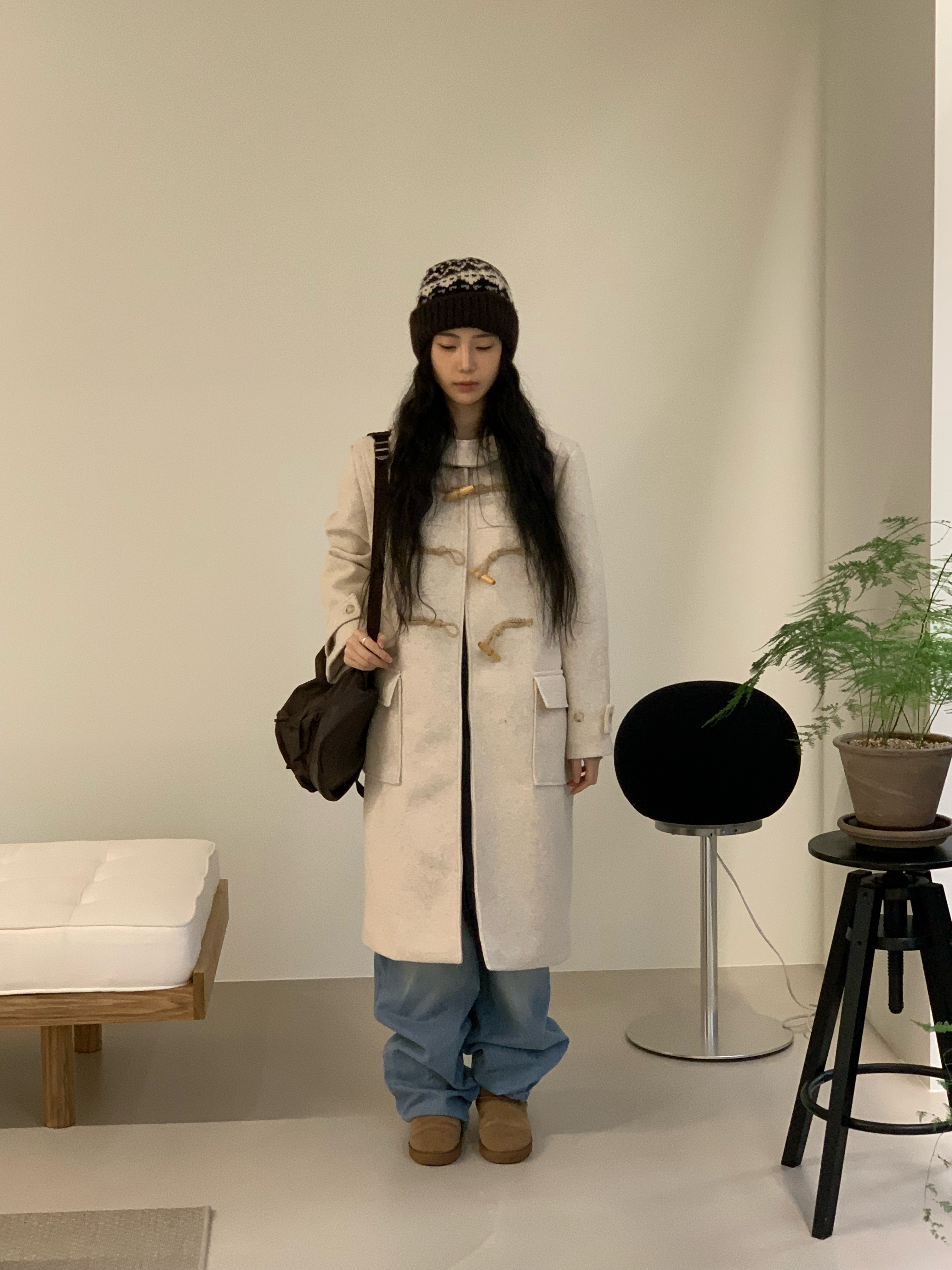 마롱 더플코트 떡볶이코트 (2color) 상세 이미지 46